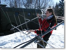 Honza OK1JD v zajetí DLky