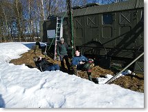 V závětří za závějí