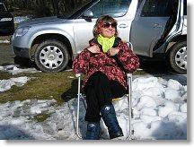 Na jarním sluníčku