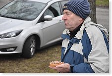 VO si našel chvilku na skromnou svačinku