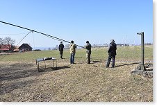 Strojení otočné směrovky