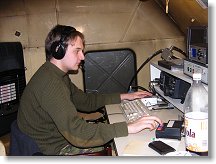 Závod rozjíždí Honza OK1JD