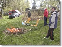 Už to hoří celkem obstojně...