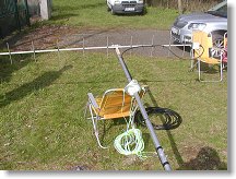 Konstrukci stožáru pojal Lukáš OK1MHW vpravdě velkoryse