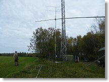 Ještě kousek dolů a na stožár se osadí M2