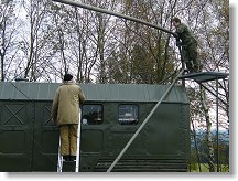 Kontrolujeme s Lukášem jak vypadá nový nátěr