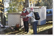 Spokojená houbařka