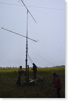 Láďa s Honzou u stožáru, Iva u koaxu