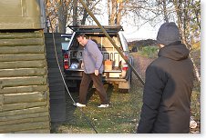 Ivan vyklízí strojovnu