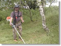 Za řidítky stroje Lukáš OK1MHW