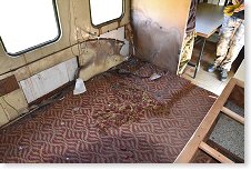 Puvodní podlaha v hamshacku