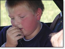 V poslední půlhodince se Péťa docela zapotí