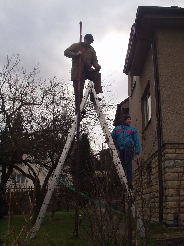 Stavba vertikálu GAP