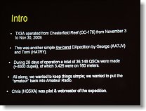 Zajímavá prezentace DX expedice 2