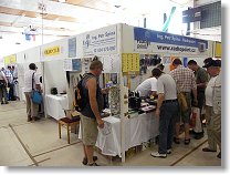 Ve výstavní hale bylo poměrně volno