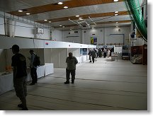 Výstavní prostory nebyly zrovna přeplněné