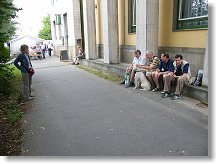 Strategické místo poblíž břízek