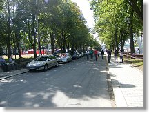 Hlavní magistrála v sobotu odpoledne