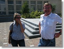 Pavel OK1DNZ s XYL Romanou