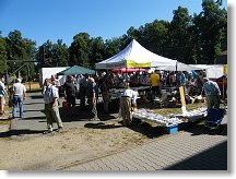 Burza před tělocvičnou