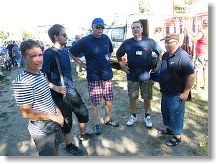 Lukáš OK1MHW, Honza OK1JD, Láďa OK1FRD, Ivan OK1PI a Jarda OK1WF