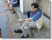 Pepa OK1AWG, kvesle v tašce - mise splněna