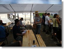 Sobota ráno a Martin s Lindou