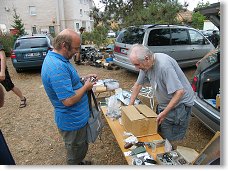 Rosťa OK1RZ a Béda OK1DOZ