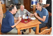 Ivan OK1PI,Václav OK1FAI a Petr OK1BP