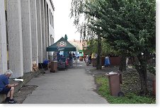 Oblíbená setkávací zídka