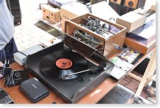 Led Zeppelin z retro hifi soupravy