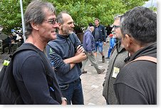 Martin OK1CMA, Petr OK1BP, Petr OK1FRG a Láďa OK1FCR