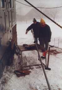 Starý stožár opět v akci (33kB)