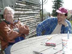 Karel OK1SW a Láďa OK1FCR (49kB)