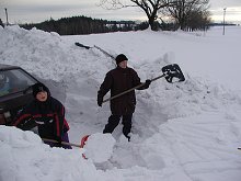 Aby se všechno stihlo do začátku závodu                                                                                                                     