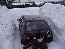 Copak teďka, to už vypadalo dobře, horší to bylo po příjezdu, to se ani fotit nechtělo....                                                                                                                     