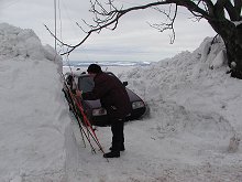 Podpůrné družstvo má hotovo, může se věnovat běžkování                                                                                                                     