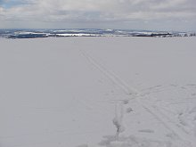 Tak těch dvacet metrů, do míst odkud normálně jezdíme, už ani náhodou                                                                                                                     