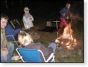 Ohýnek je pro omladinu vždycky velikou atrakcí
