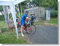 Příjezd hamů z Hodonína - OK1MHW + Vojtíšek