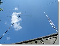 Péťova (OK1FRG) anténní výzbroj na 6m