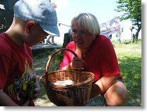 Vojta koláče a Marta (XYL OK1FPL)