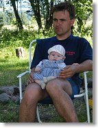 Lukáš OK1MHW a Kubík