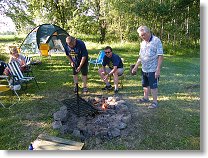 Romana, OK1FPL, OK1DNZ a Bohoušek OK1PBB