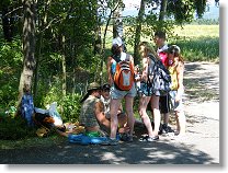 Instruktor Zbyněk a vestecký check point