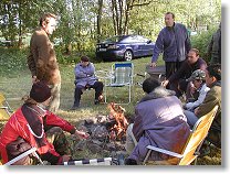 U odpoledního ohniště