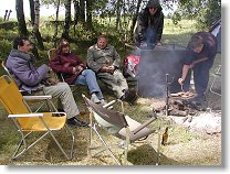 OK1AWG, Iva. OK1FPL, OK1CMA, Péťa