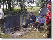 Vzhledem k wx bylo nutno vybudovat důmyslnou zástěnu