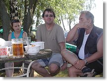 Lenka (OK1MR team), Martin OK1CMA, Jirka OK1VJN