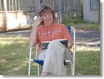 Poklad OK1FRD teamu - moje XYL Iva